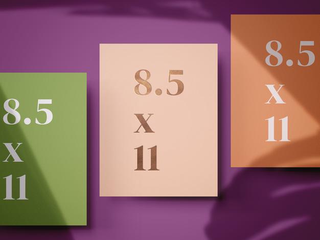 Free Print Stationery Mockup Tempalte Psd