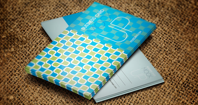 Free Psd Business Card Mock-Up Vol 1