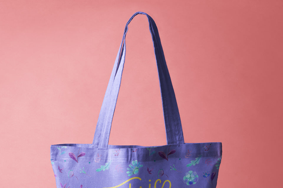 Free Psd Tote Bag Fabric Mockup Vol4
