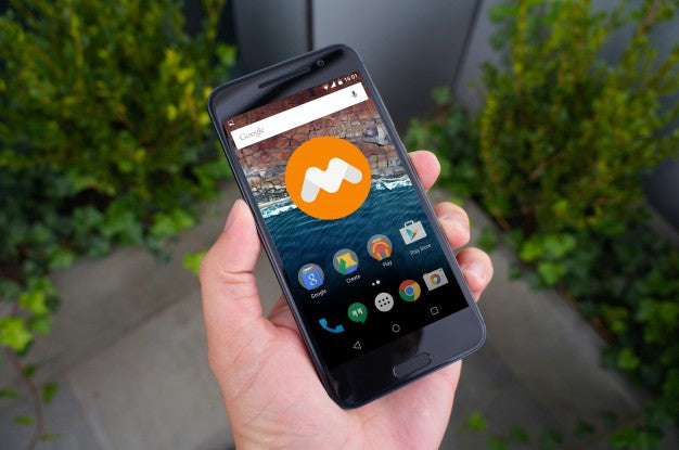 Free Realistic Black Mobile Phone Presentation Psd