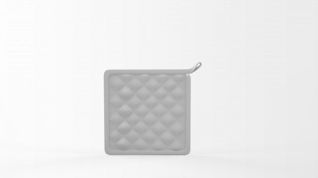 Free Realistic Square Oven Mitt Psd