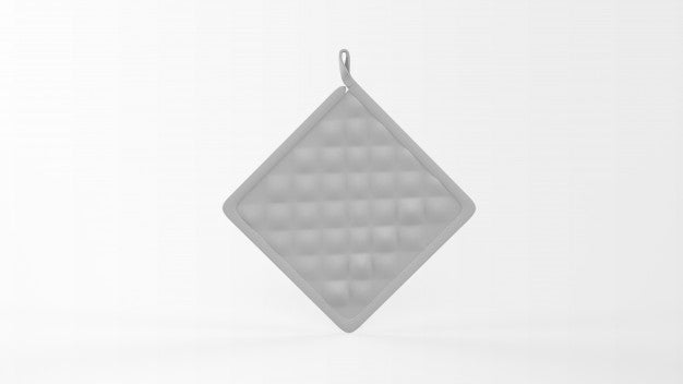Free Realistic Square Oven Mitt Psd