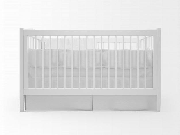 Free Realistic White Cradle Isolated On White Psd