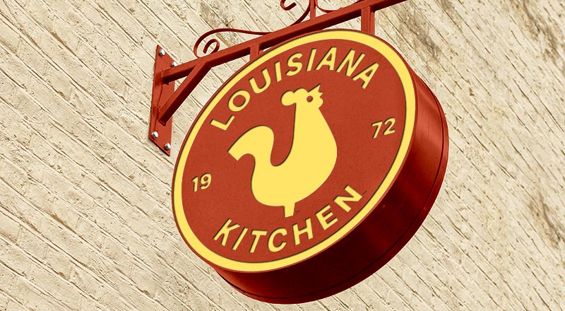 Free Round Signage Board Mockup Psd