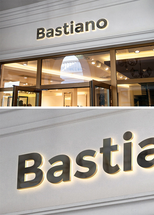 Free Shop Facade Logo Mockup