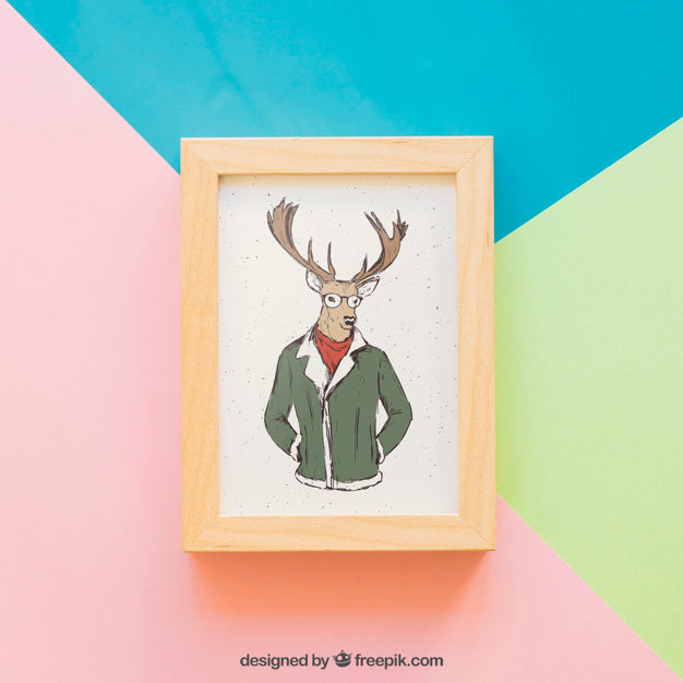 Free Showcase And Frame Mockup Psd