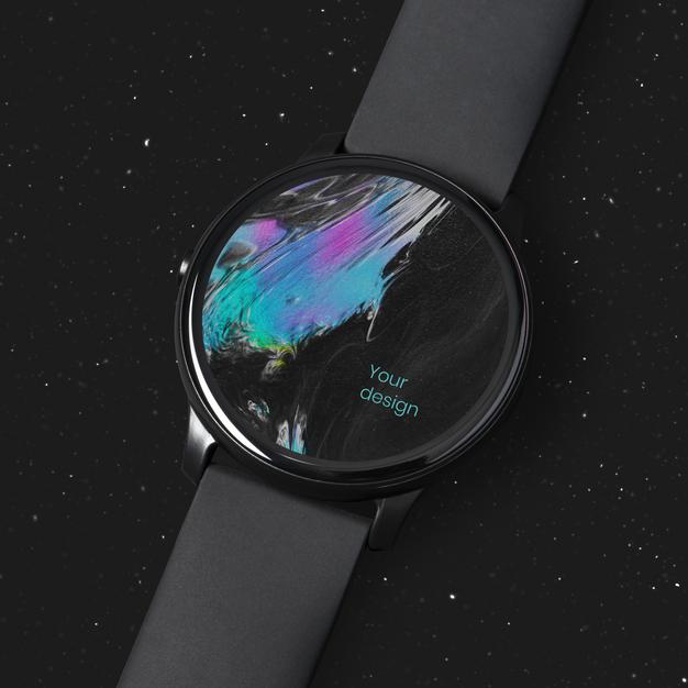 Free Smartwatch Screen Mockup Digital Device Psd