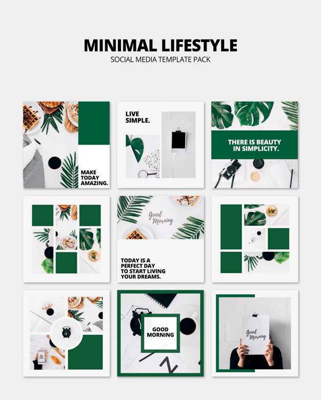 Free Social Media Post Mockup With Lifestyle Concept Psd