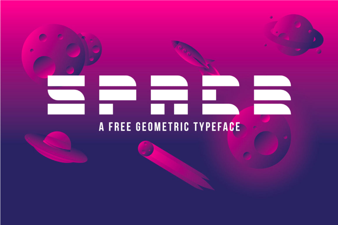 Free Futuristic Space Display Font