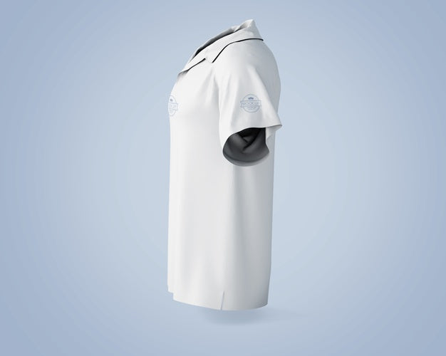 Free Sports Shirt Mockup With Brand Logo Psd