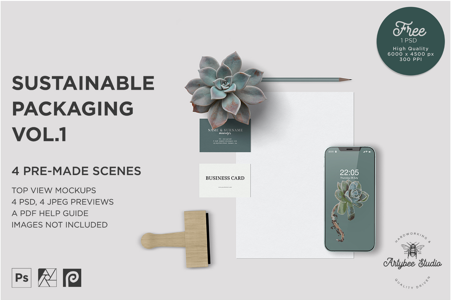 Free Sustainable Packaging Vol.1 Bie