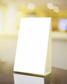 Free Table Tent Psd Mockup Download