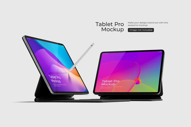 Free Tablet Pro Psd Mockup Psd
