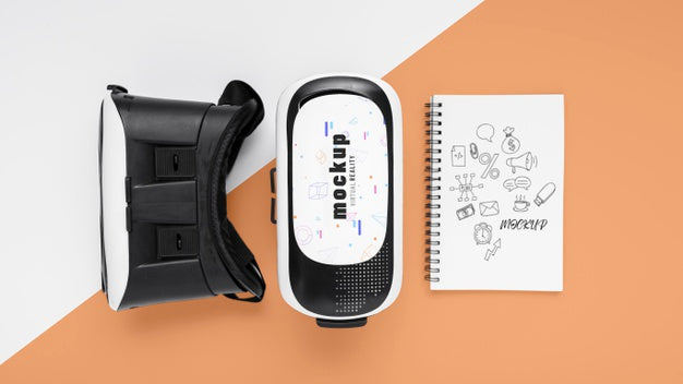 Free Technology Concept With Vr Glasses Mockup Psd