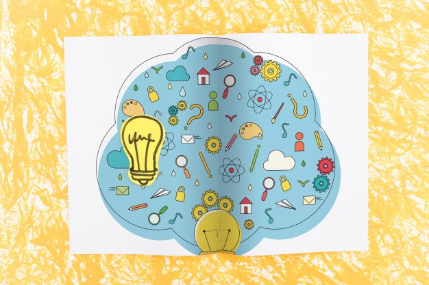 Free Tips Concept With Paper Folded In Middle Psd