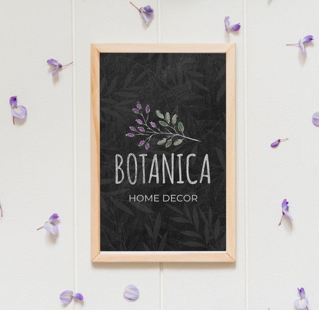 Free Top View Beautiful Petals Of Lilac Flowers Psd