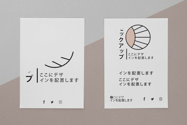 Free Top View Stationery Documents With Logo Mock-Up Psd