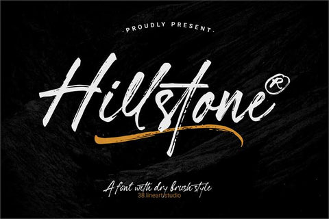 Free Hillstone Brush Script Font