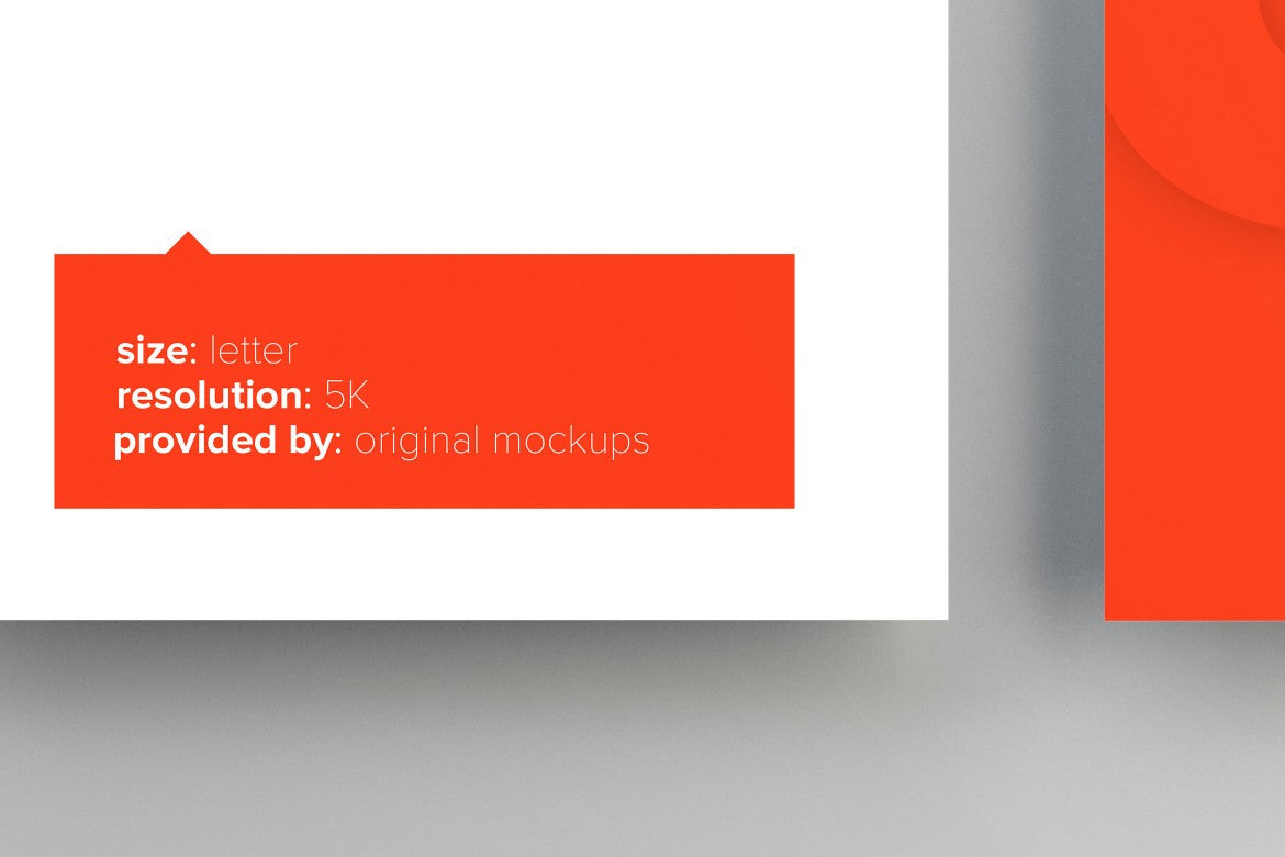 Free US Letter Stationery Papers High Resolution (Mockup)