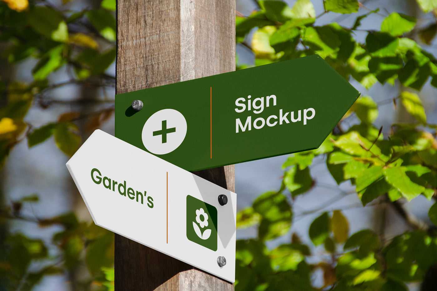 Free Wayfinding & Signage Psd Mockup