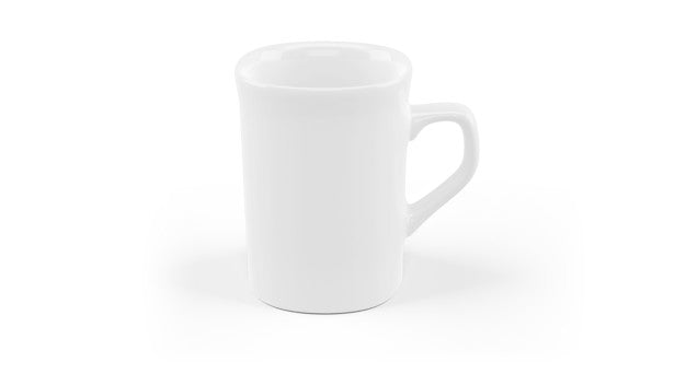 Free White Ceramic Mug Mockup Isolated Psd