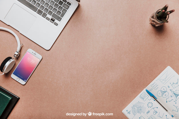 Free Workspace Mockup With Copyspace Psd