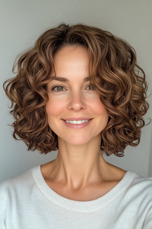 19 Ultra-Chic Curly Hairstyles for Women Over 40