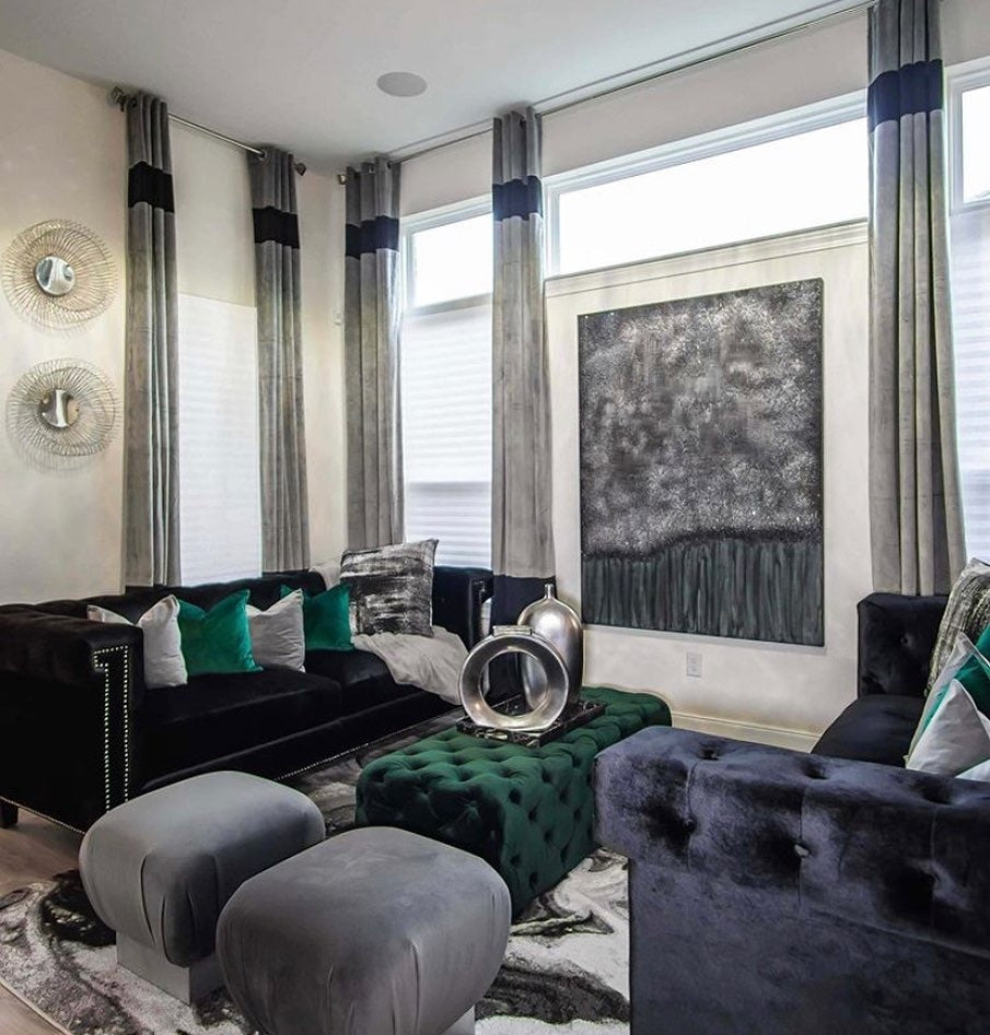 13 Black and Green Living Room Ideas That Look Expensive