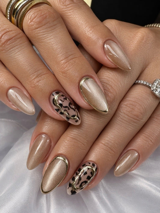 13 Champagne Color Nail Ideas You'll Want Now