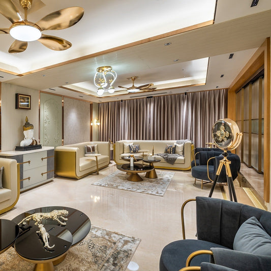 13 Classy Gold Living Room Ideas for Modern Homes