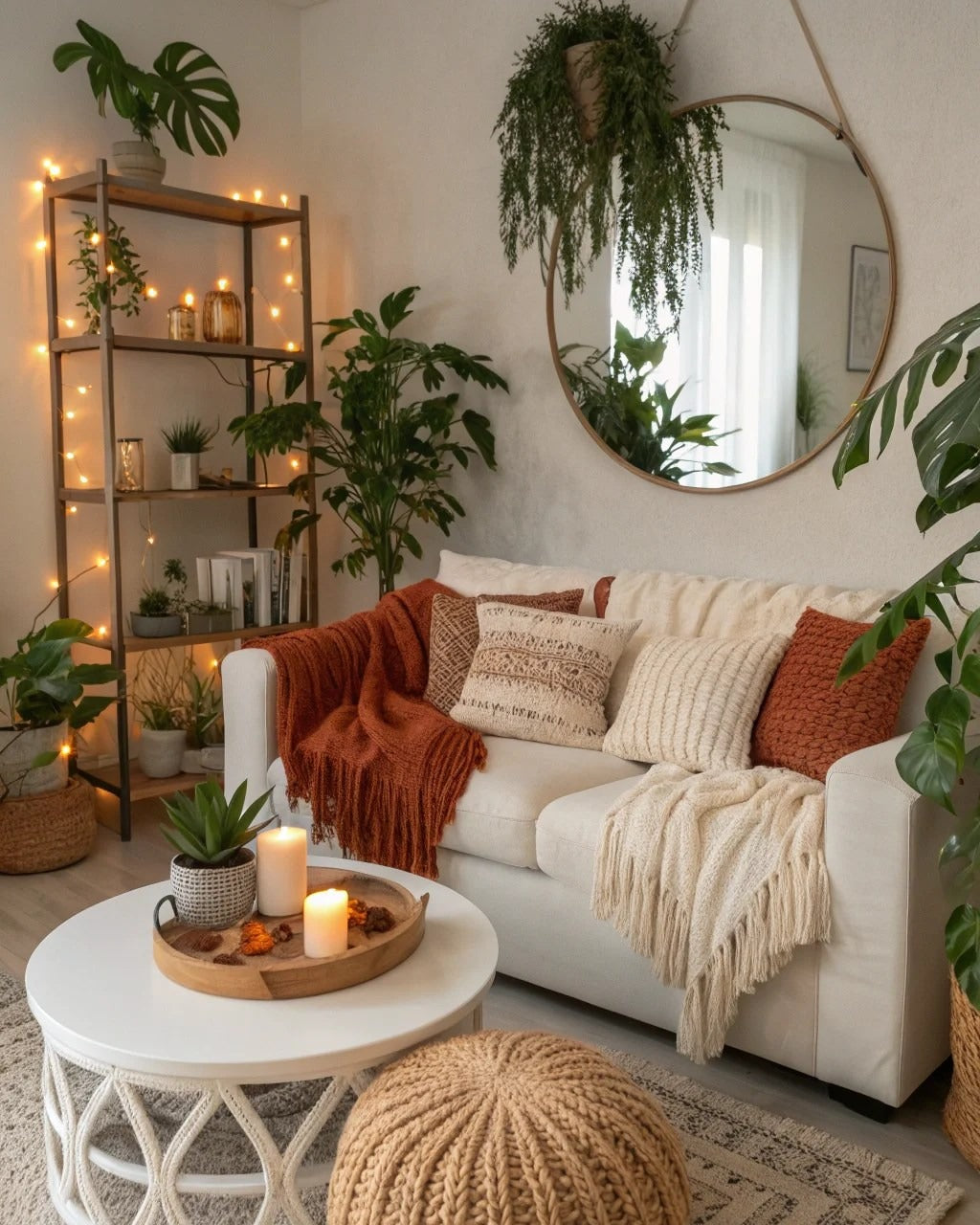 13 Bright Living Room Ideas with Indoor Plants to Boost Mood