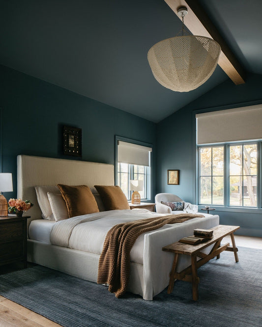 13 Modern Dark Teal Bedroom Ideas