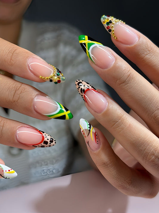 13 Eye-Catching Jamaican Nail Ideas