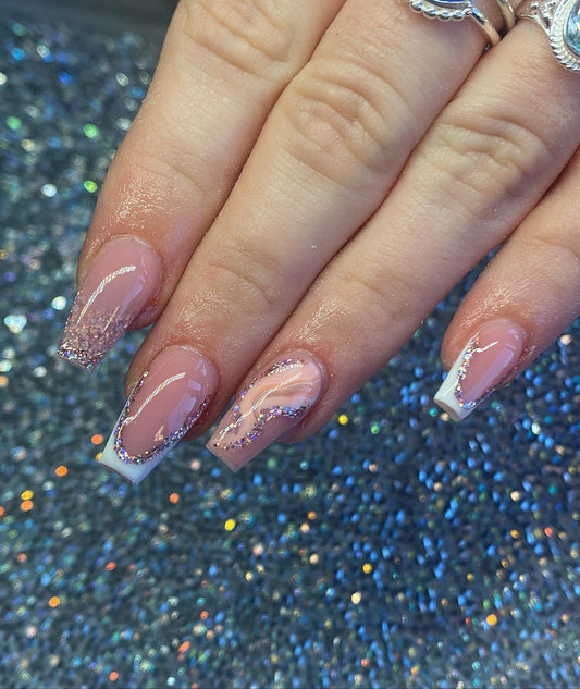 13 Cute Coffin Nails Ideas for Fresh Inspo