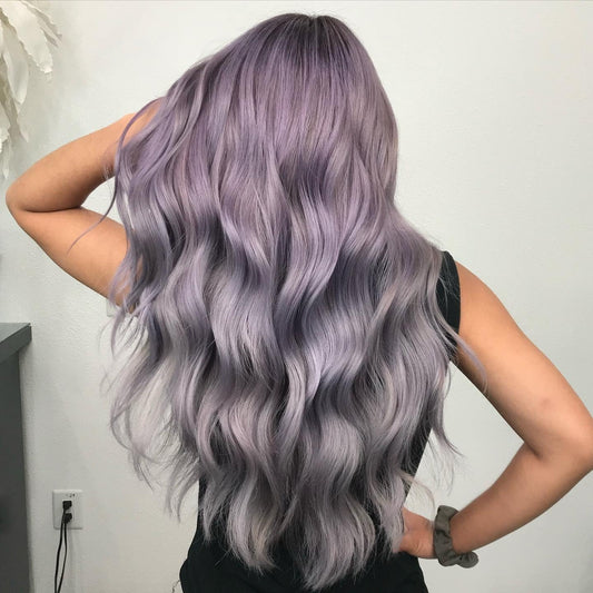 13 Gorgeous Silver Lavender Hair Color Inspiration