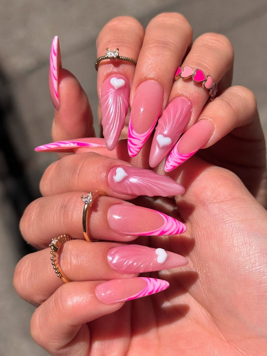 15 Hot Pink Nail Ideas That Pop Perfectly