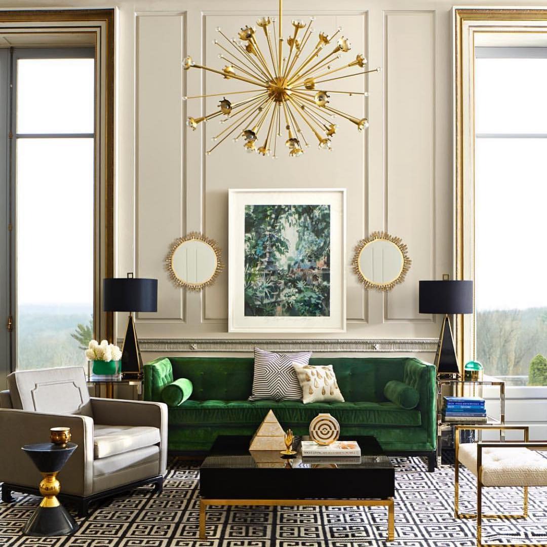 13 Affordable Emerald Green and Gold Living Room Ideas 2026