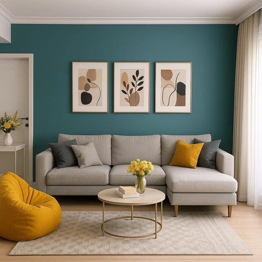 14 Teal and Grey Living Room Ideas You’ll Pin Instantly