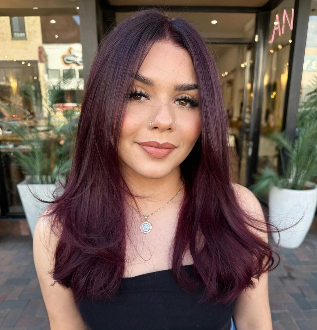 18 Stunning Wine Hair Color Styles to Try