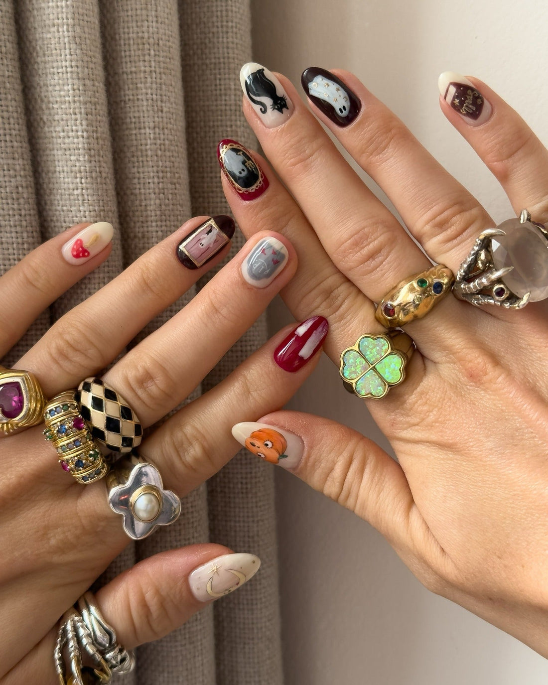 15 Easy October Nail Ideas 2026