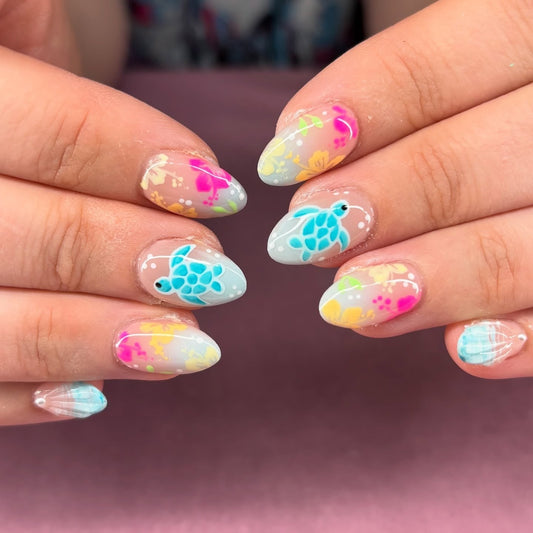 16 Beachy Nail Ideas That Scream Summer 2026