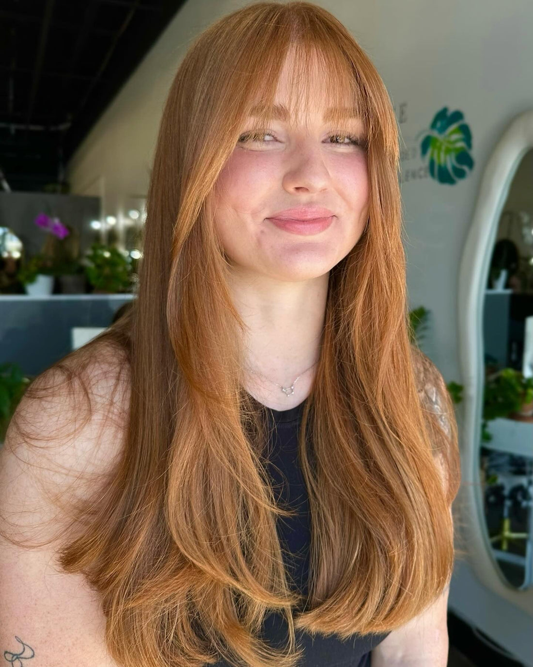 13 Long Hair With Wispy Fringe Ideas