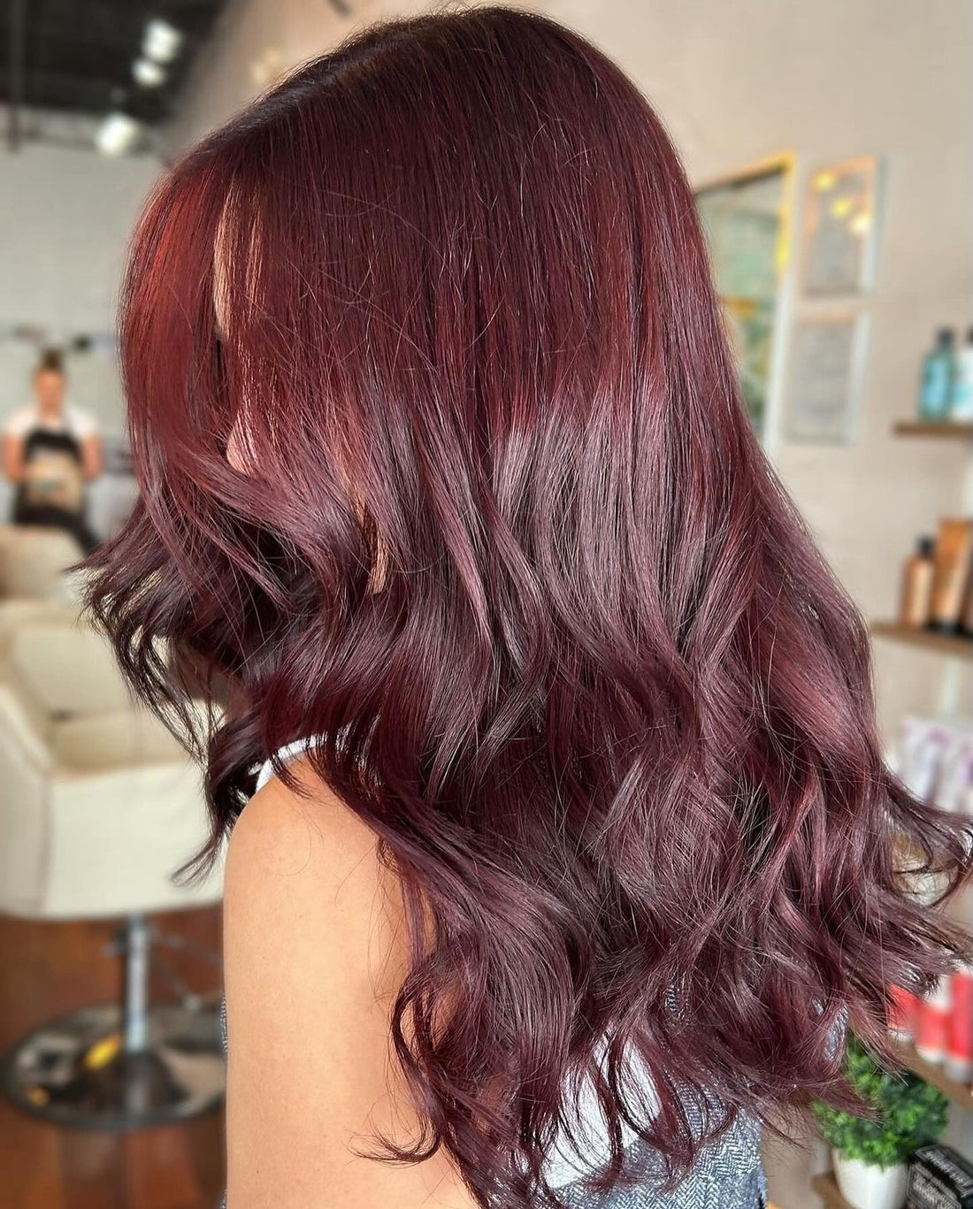 14 Burgundy Balayage Hair Color Makeover 2026