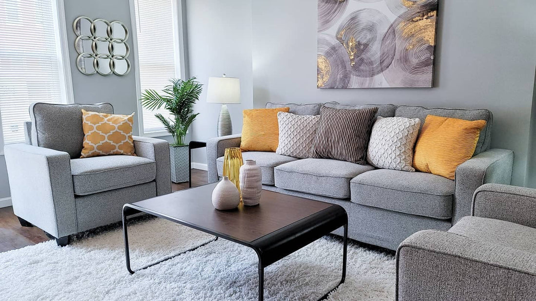 13 Easy Gray Yellow Living Room Ideas