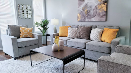13 Easy Gray Yellow Living Room Ideas