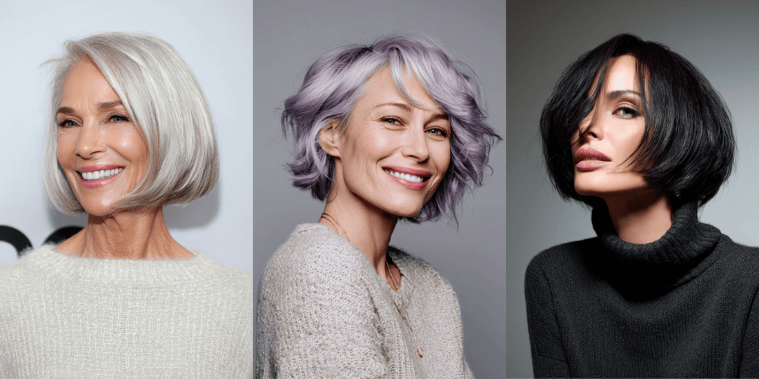 27 Stunning Chin Length Haircuts for Older Women in 2025