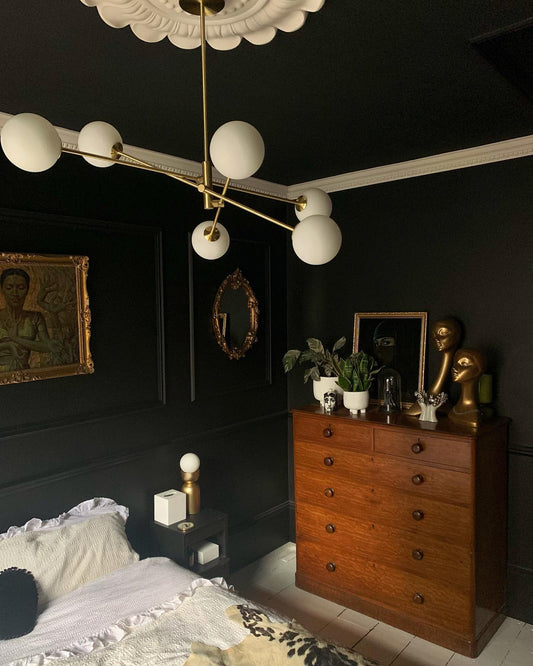15 Cozy Bedroom Ideas with Black Walls