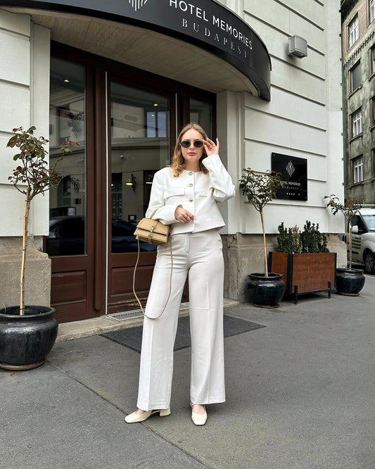 13 Clean Monochrome White Outfits 2026