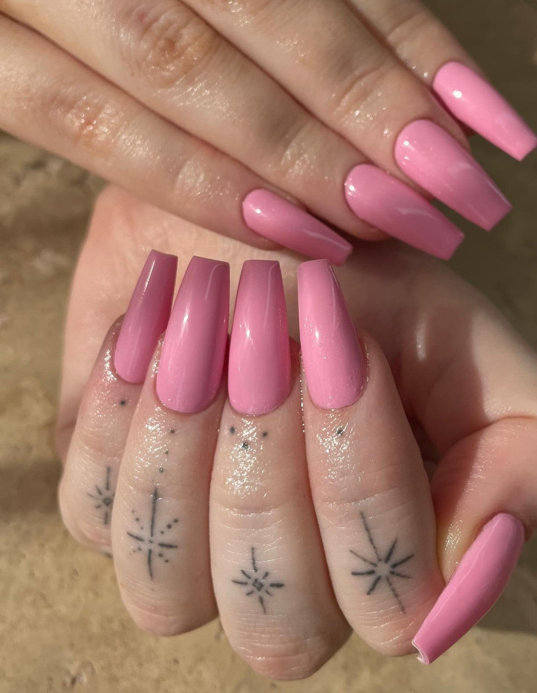 13 Elegant Pink Coffin Nail Ideas