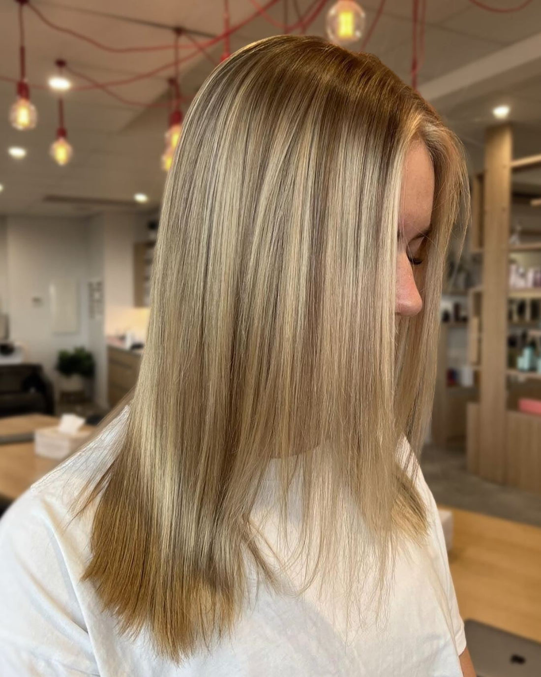15 Pretty Straight Hairstyles